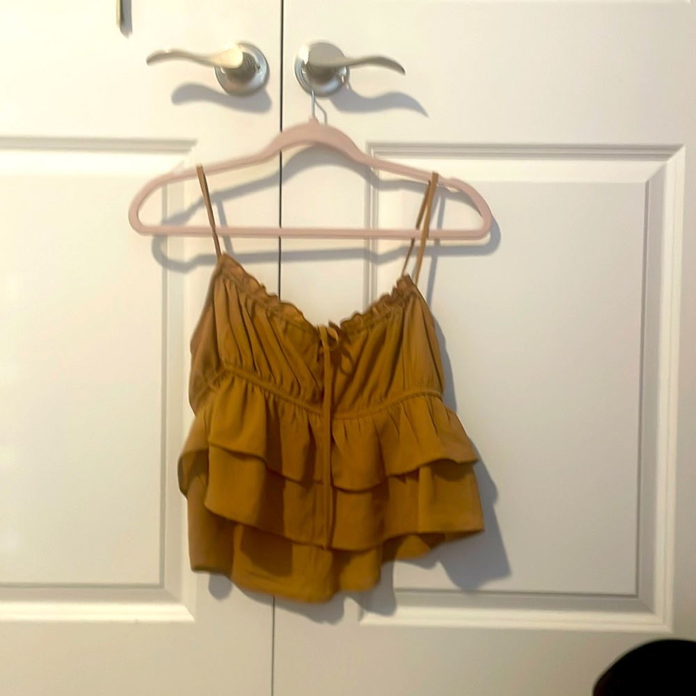 Cute Tan/Brown Top